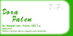 dora palen business card